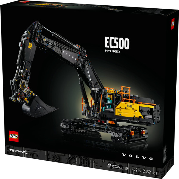 Фото - Конструктор LEGO  Technic Экскаватор Volvo EC500 Hybrid (42215)