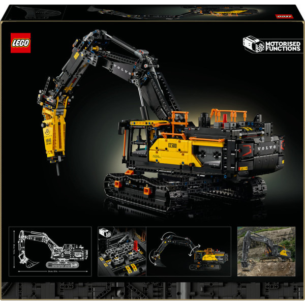 Фото - Конструктор LEGO  Technic Экскаватор Volvo EC500 Hybrid (42215)