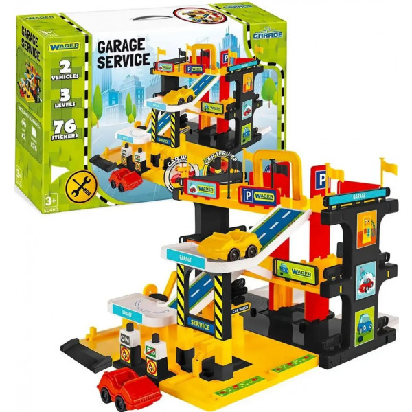 Фото - Игровой набор Wader Гараж ''Сервис'' (50460)