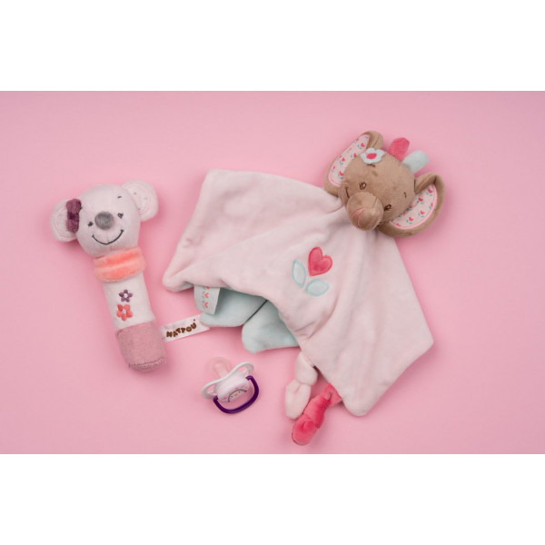 Фото - Погремушка Nattou Адель и Валентина. Кри-Кри Валентина мышка (424110)