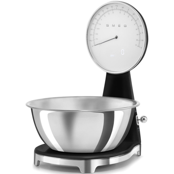 Фото - Весы кухонные Smeg KSF01BLWW