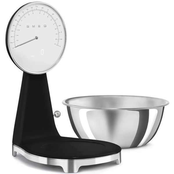 Фото - Весы кухонные Smeg KSF01BLWW