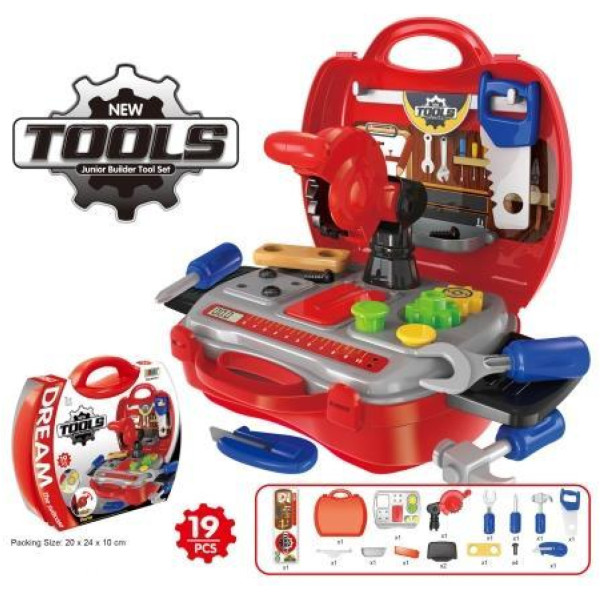 Фото - Сюжетно-ролевая игра. Набор-профессий Bowa Набор инструментов в чемодане (8011)