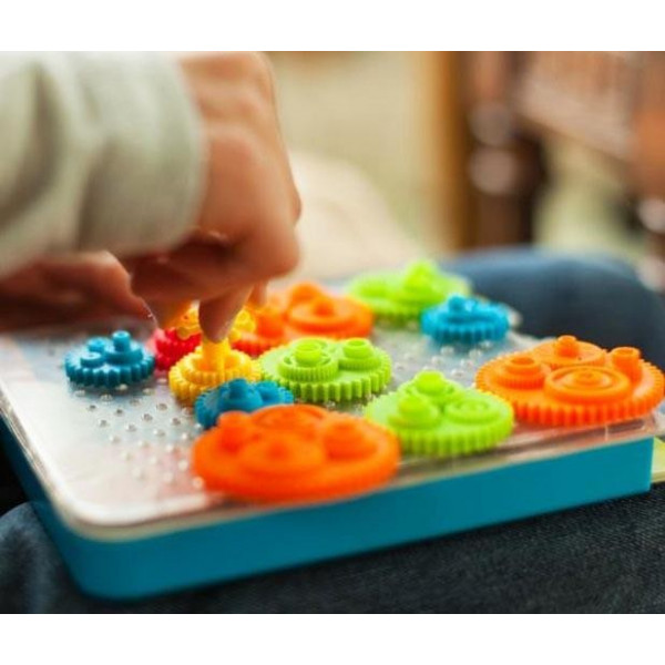 Фото - Головоломка Fat Brain Toys Crankity Разноцветные шестерни (F140ML)