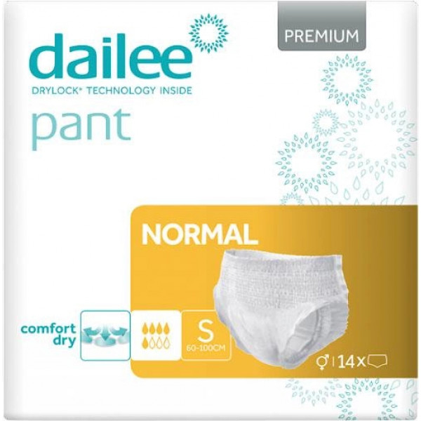 Фото - Одноразовые подгузники-трусики Dailee для взрослых Normal Small, 14 шт. (8595611625596)