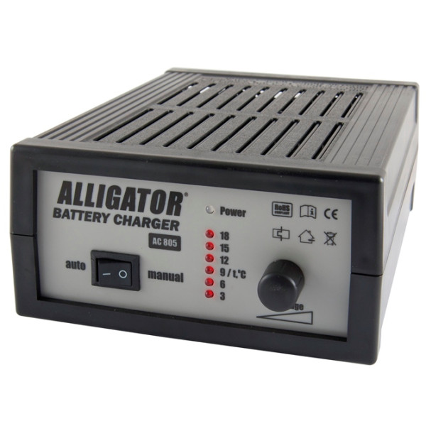 Фото - Пускозарядное устройство ALLIGATOR 18А 12V (AC805) Фото - Пускозарядное устройство ALLIGATOR 18А 12V (AC805)