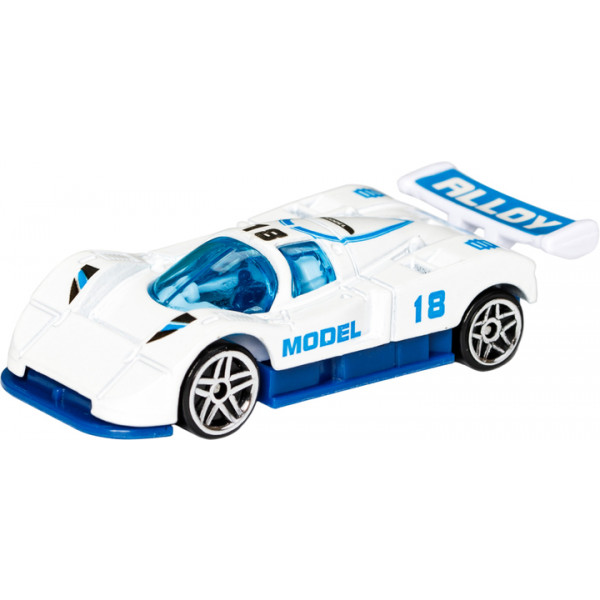 Фото - Коллекционная машинка 1:64 RevRace белый (89858)