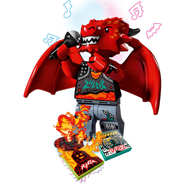 Фото - Конструктор LEGO VIDIYO Metal Dragon BeatBox (Битбокс Дракона-Металлиста) (43109)