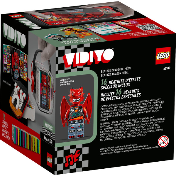 Фото - Конструктор LEGO VIDIYO Metal Dragon BeatBox (Битбокс Дракона-Металлиста) (43109)