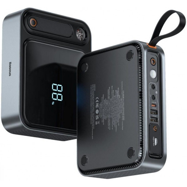 Фото - Пускозарядное устройство Baseus Energy Ultra Jump Starter 3000A Cluster Black (C00251400111-00)