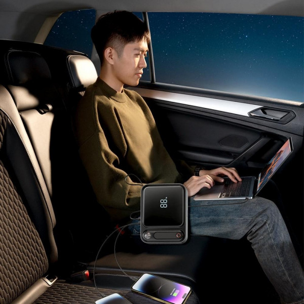 Фото - Пускозарядное устройство Baseus Energy Ultra Jump Starter 3000A Cluster Black (C00251400111-00)