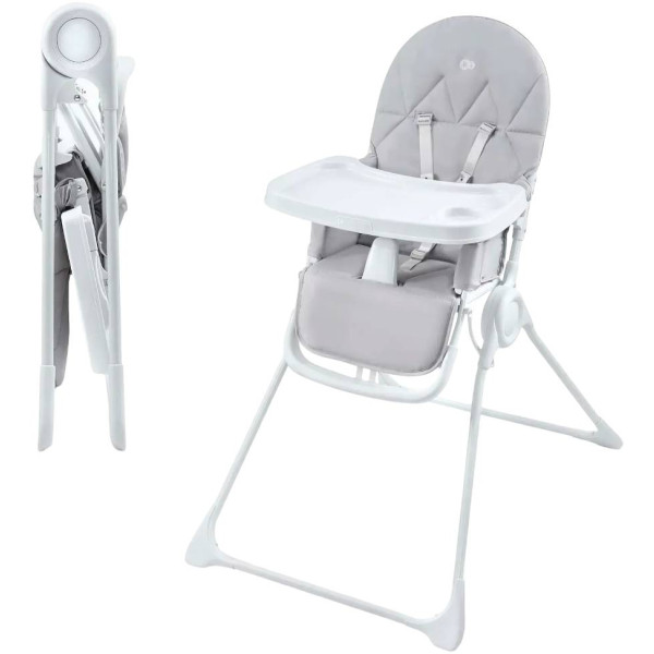 Фото - Стульчик для кормления классический Kinderkraft Binci Light Grey (KHBINC00LGR0000)
