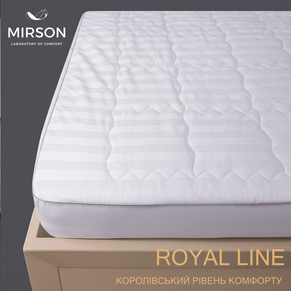 Фото - Наматрасник детский MirSon Royal Pearl Eco 433 70х130 см (2200000069214)