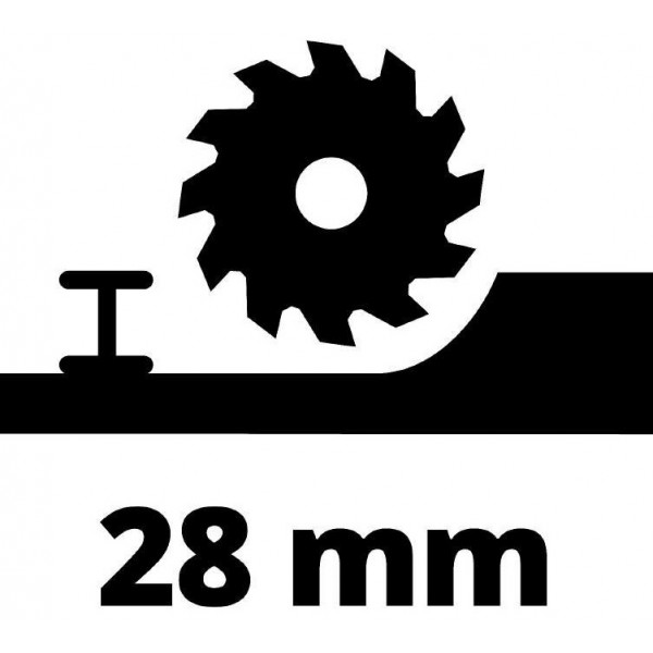 Фото - Пила дисковая Einhell TE-CS 18/89 Li (4331100)