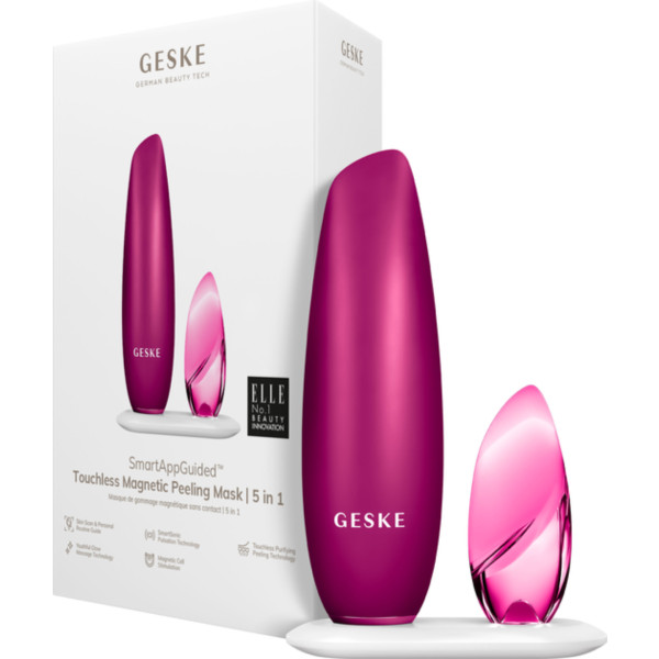 Фото - Бесконтактная магнитная пилинг маска для лица GESKE Touchless Magnetic Peeling Mask 5 в 1 пурпурный (GK000005MG01)