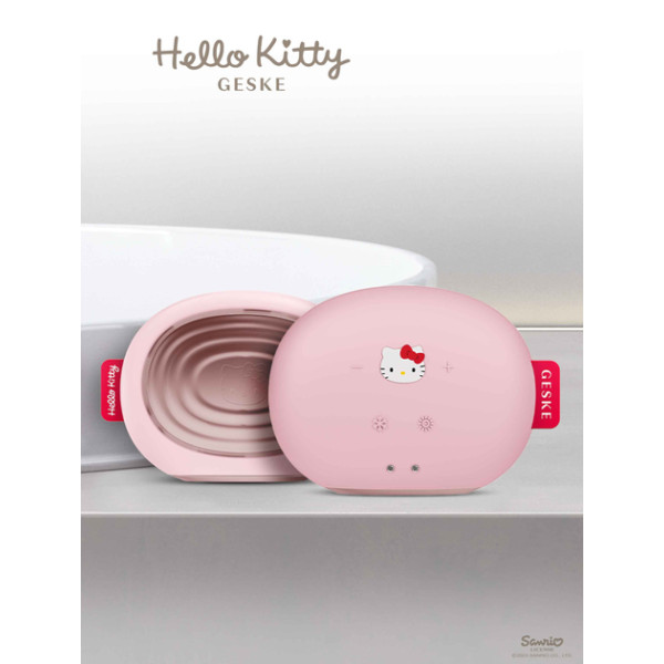 Фото - Звуковая маска тепло и холод для лица GESKE Sonic Warm & Cool Mask 8 в 1 by Hello Kitty розовый (HK000056PI01)