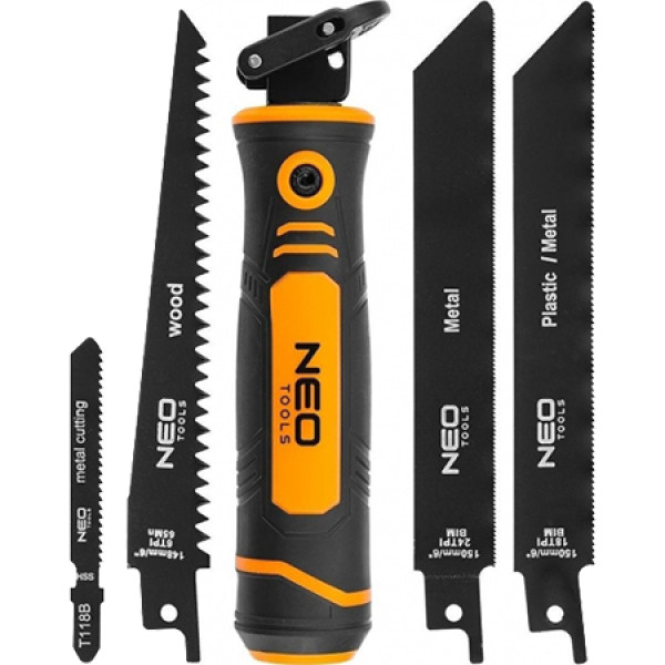 Фото - Ножовка Neo Tools 24 TPI, 18 TPI, 6 TP (44-650)