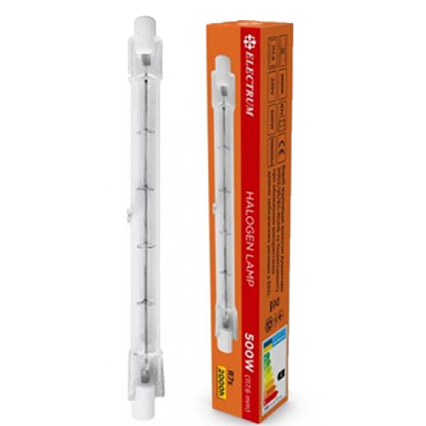 Фото - Лампочка галогенная Electrum 300W R7s 2800K (A-HL-0059)