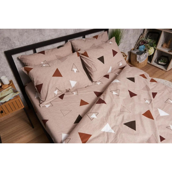 Фото - Комплект постельного белья Moon&Star Бязь Gold Люкс «Delta» King Size 220x240 см нав. 4х50х70 (MS-820005533)