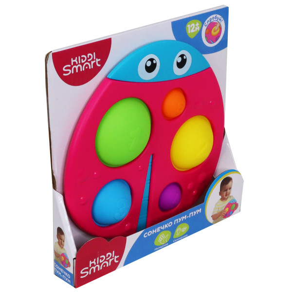 Фото - Интерактивная игрушка Kiddi Smart БОЖЬЯ КОРОВКА ПУМ-ПУМ (4520-KS)