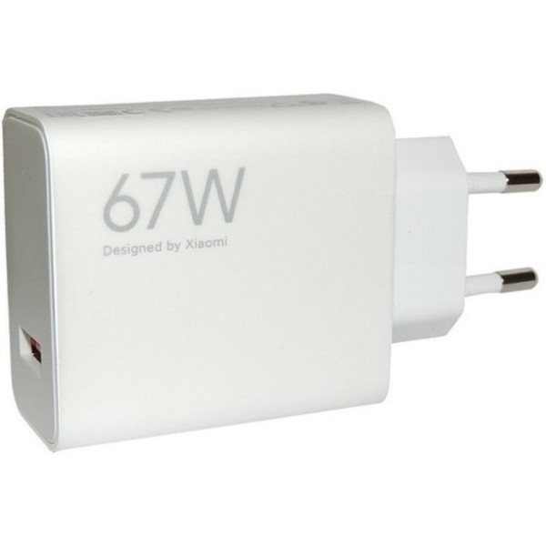Фото - Сетевое зарядное устройство Xiaomi 67W HyperCharge Type-A White (BHR07SKEU)