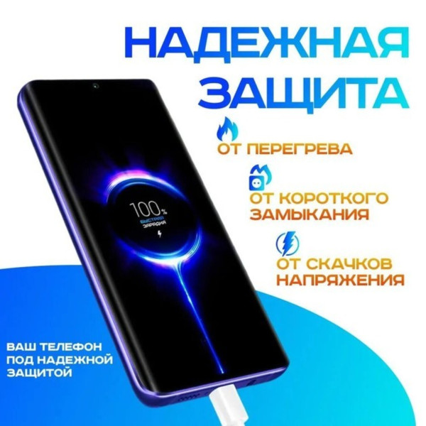 Фото - Сетевое зарядное устройство Xiaomi 67W HyperCharge Type-A White (BHR07SKEU)