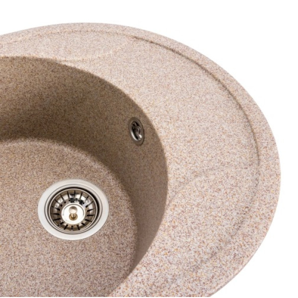 Фото - Мойка кухонная VALESO 5847 ONYX матовая (карамель)