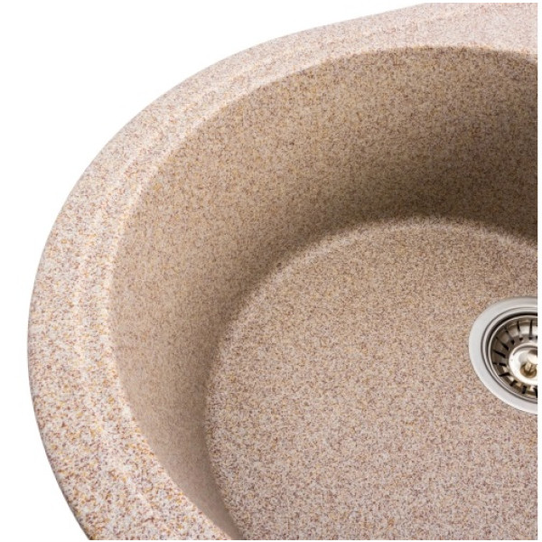 Фото - Мойка кухонная VALESO 5847 ONYX матовая (карамель)