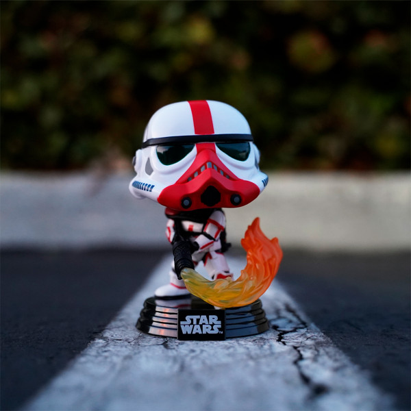 Фото - Коллекционная фигурка FUNKO "Мандалорец" – ШТУРМОВИК С ОГНЕМЕТОМ (45542)