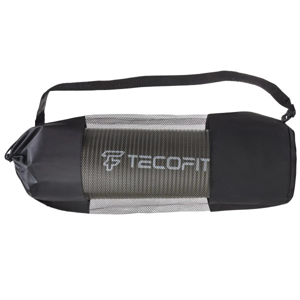 Фото - Коврик для йоги и фитнеса TECOFIT 183х61х1 см NBR Grey (TOP20106462)