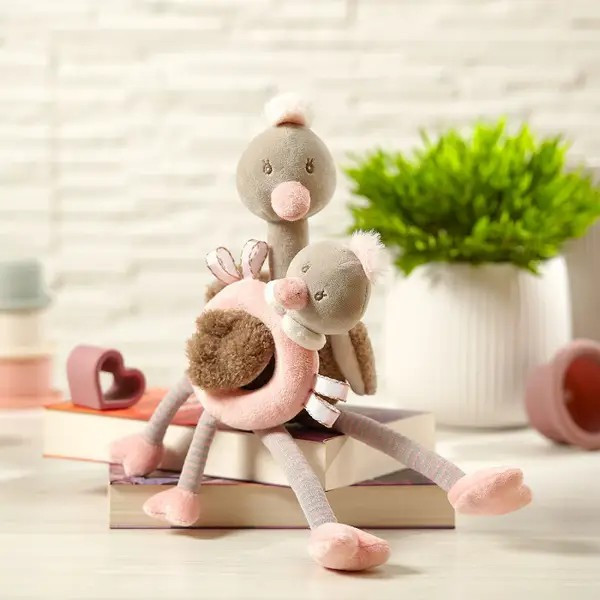 Фото - Мягкая игрушка животное BabyOno Страусята (1446)