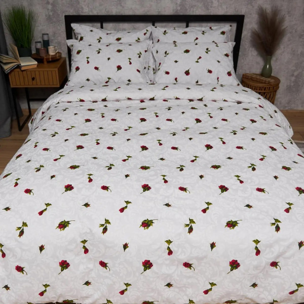 Фото - Комплект постельного белья Moon&Star Бязь Gold Люкс Romantic Rose (MS-890000463)