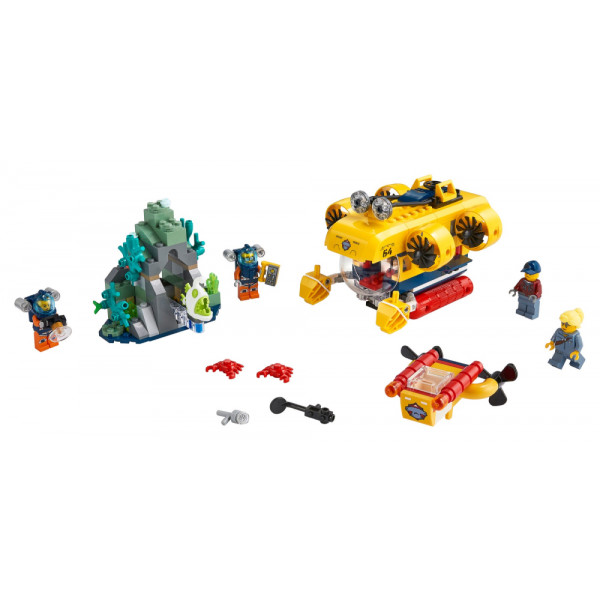 Фото - Конструктор LEGO City Океан: исследовательская подводная лодка (60264)