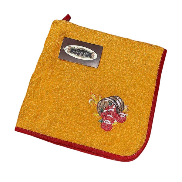 Фото - Полотенце кухонное Zastelli Рассыпанные яблуки 4 шт. махровые 50х50 см (22650) Фото - Полотенце кухонное Zastelli Рассыпанные яблуки 4 шт. махровые 50х50 см (22650)