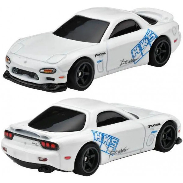 Фото - Коллекционная машина Hot Wheels Mazda RX-7 FD серии "Форсаж" (HNW46/HKD22)