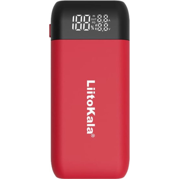 Фото - Батарея мобильная LiitoKala Lii-MP2 PowerBank Red QC3.0&PD3.0
