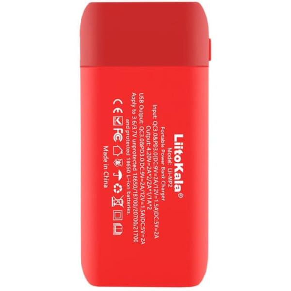 Фото - Батарея мобильная LiitoKala Lii-MP2 PowerBank Red QC3.0&PD3.0