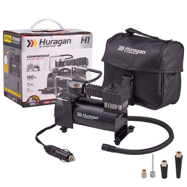 Фото - Автокомпрессор Huragan H1 12В (H0100)