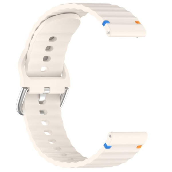Фото - Ремешок для смарт-часов BeCover Ribbed Tape (22mm) for Xiaomi Watch 2 / 2 Pro / S4 / S3 / S1 Pro / S1 / S1 Active Cream (714294)