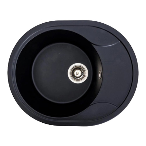 Фото - Мойка кухонная Platinum 5847 ONYX матовая (черная)