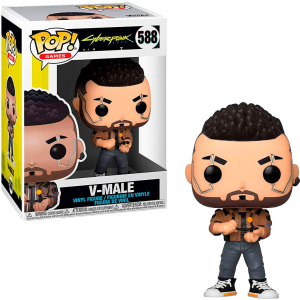 Фото - Коллекционная фигурка FUNKO POP! серии Cyberpunk 2077 - ВИ-МУЖЧИНА (47159)