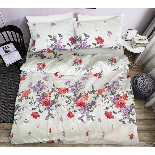 Фото - Пододеяльник двуспальный Zastelli бязь 20-1466 Lilac 175x210 см Разноцветная (17796) Фото - Пододеяльник двуспальный Zastelli бязь 20-1466 Lilac 175x210 см Разноцветная (17796)