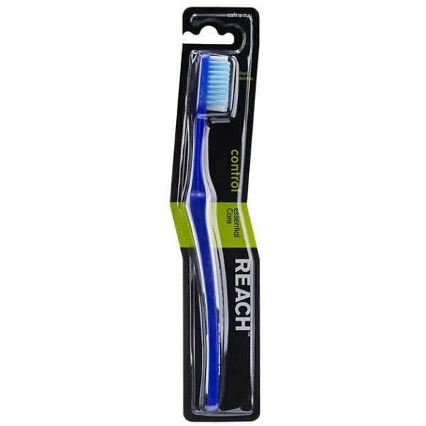 Фото - Зубная щетка Reach Control Soft/Полный контроль Мягкая синяя 1 шт. (4820019803432) Фото - Зубная щетка Reach Control Soft/Полный контроль Мягкая синяя 1 шт. (4820019803432)