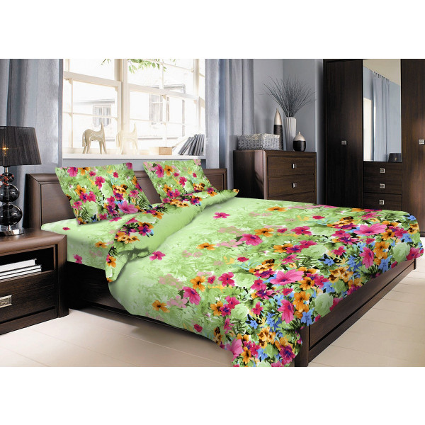 Фото - Пододеяльник двуспальный Zastelli бязь 3793 200x220 см Разноцветная (18100)