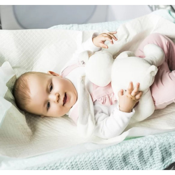 Фото - Плед детский демисезон BabyOno Енот, серый 75 см x100 см (479/04)
