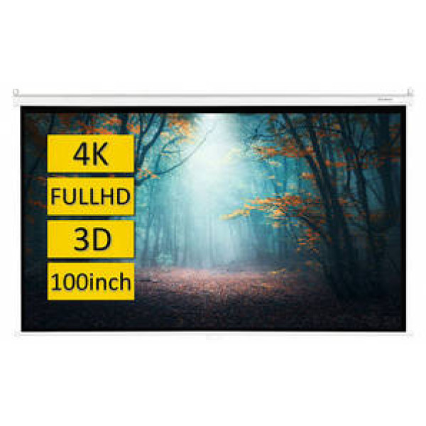 Фото - Экран Overmax Semi Automatic Screen 100