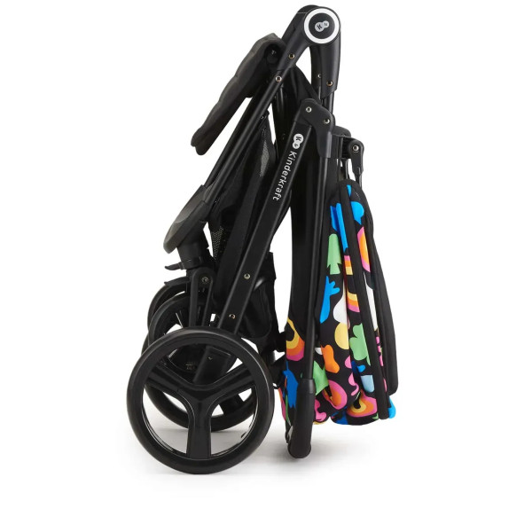 Фото - Коляска прогулочная Kinderkraft Grande Plus Happy Shapes (KSGRAN00HAP0000)