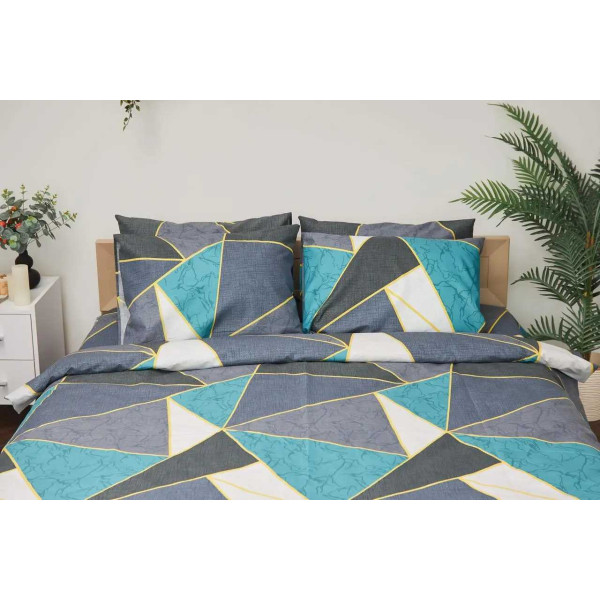 Фото - Пододеяльник полуторный евро Moon&Star Premium Triangles 160x220 см (MS-870000531)