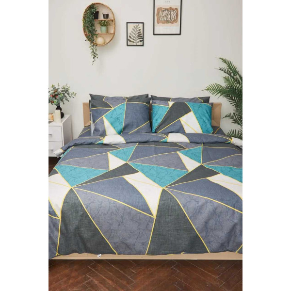 Фото - Пододеяльник полуторный евро Moon&Star Premium Triangles 160x220 см (MS-870000531) Фото - Пододеяльник полуторный евро Moon&Star Premium Triangles 160x220 см (MS-870000531)