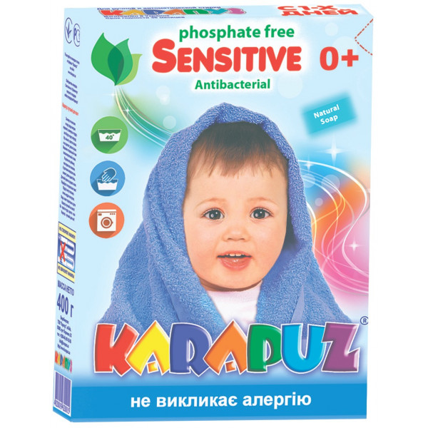 Фото - Стиральный порошок Карапуз С первых дней жизни, 0,4 кг